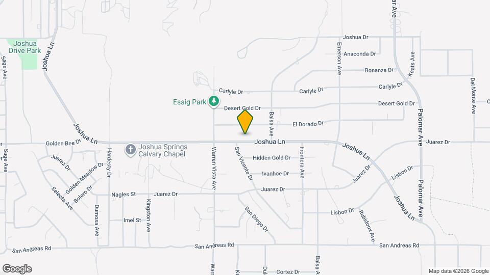 57826 Joshua Ln Map and Location Details