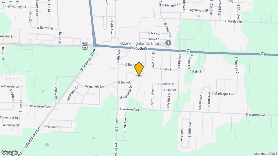 800 E Daniels St Map and Location Details