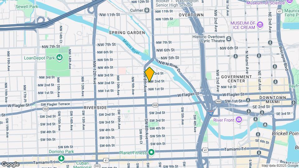 752 NW 2nd St Map and Location Details