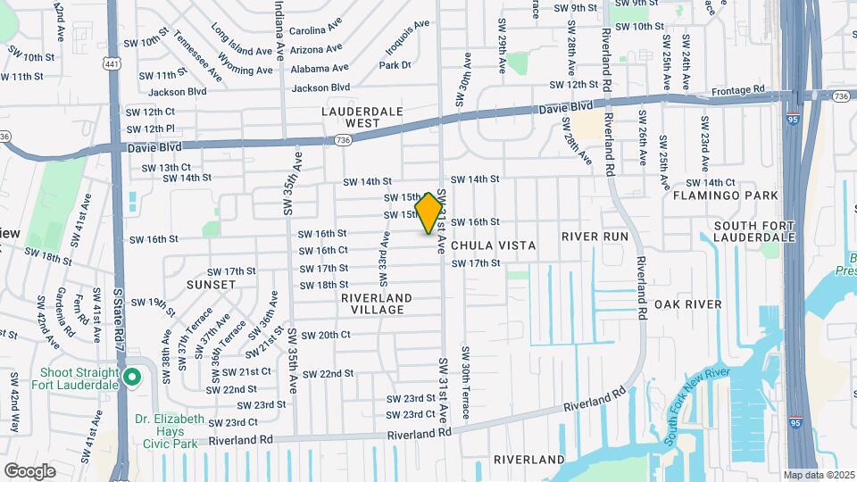 3121 SW 16th Ct Mapa y Detalles de la Ubicación