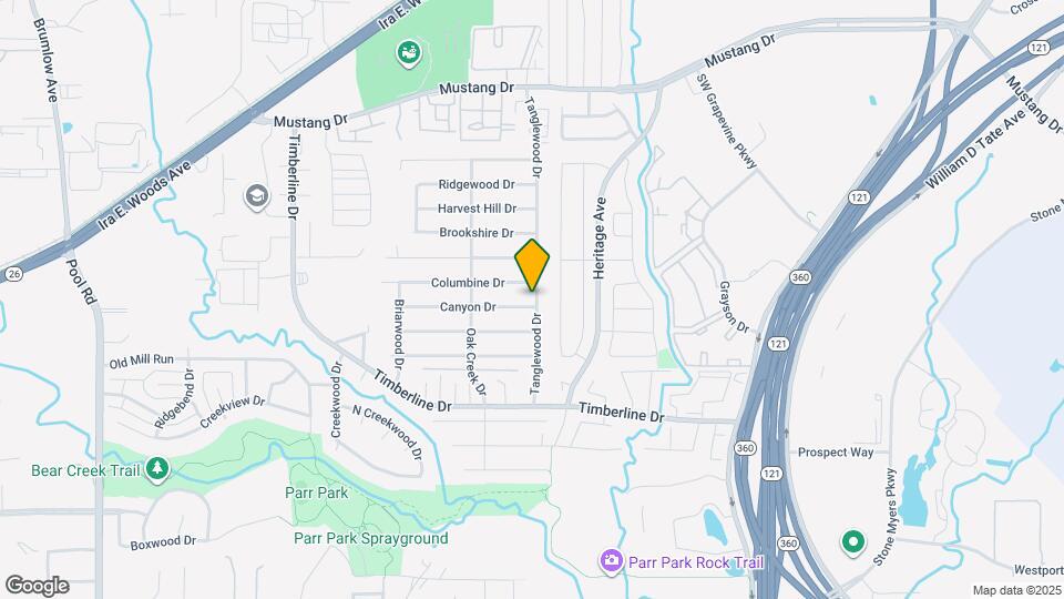 2804 Canyon Dr Map and Location Details