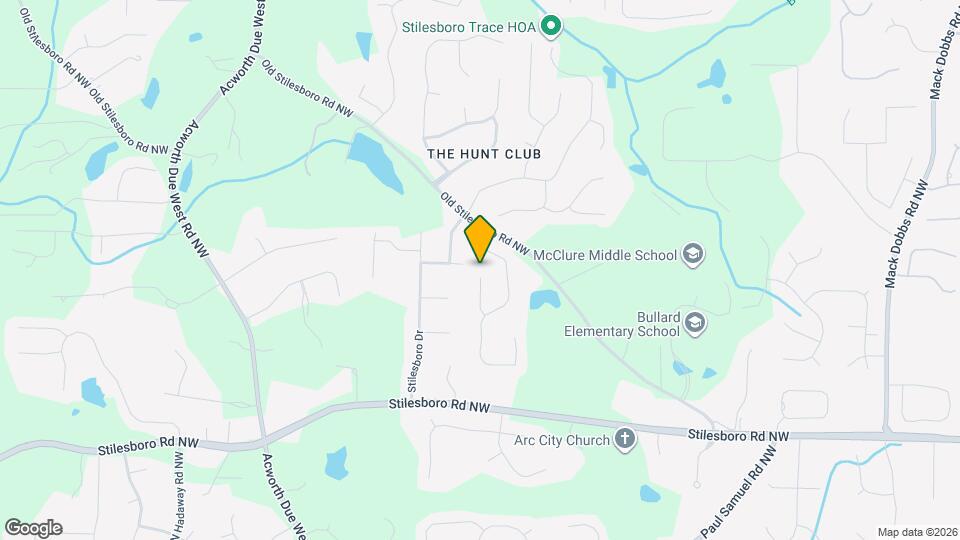 1925 Glenellen Ct Mapa y Detalles de la Ubicación