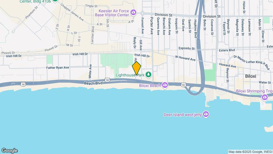 1114 Beach Blvd Map and Location Details