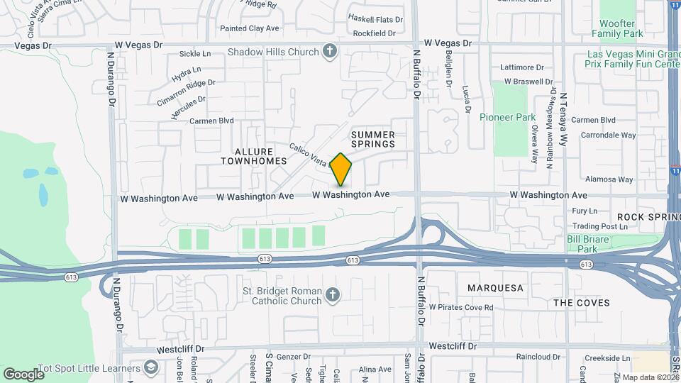 900 Calico Hills Ct Map and Location Details