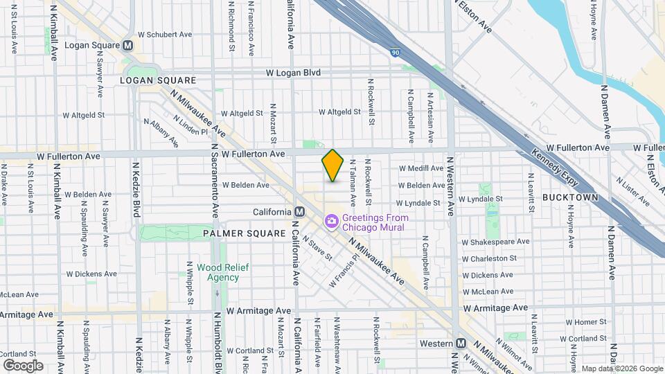 2650 W Belden Ave Map and Location Details