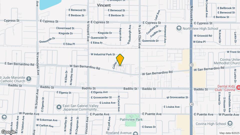 1419 W San Bernardino Rd-Unit -Unit G Map and Location Details