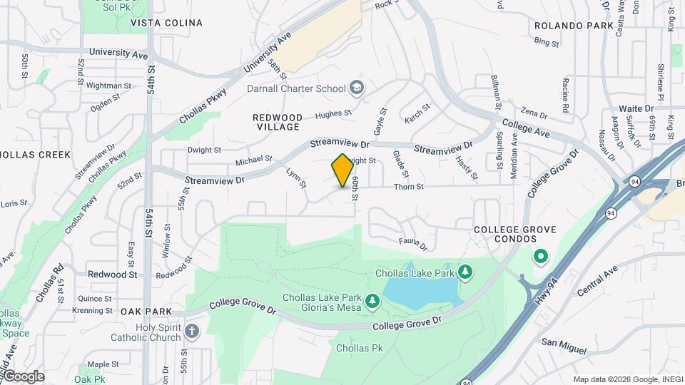 5935 Thorn St Map and Location Details