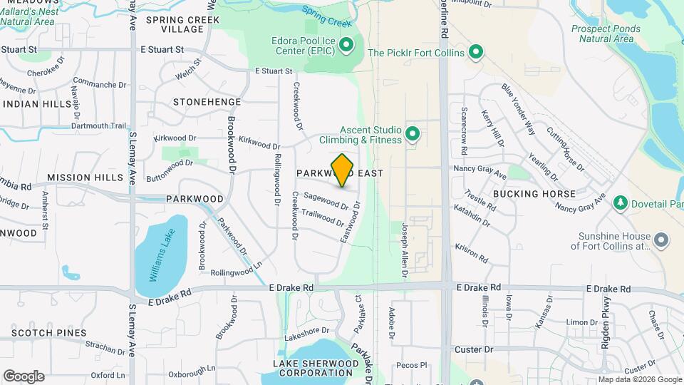 1725 Barnwood Dr Map and Location Details