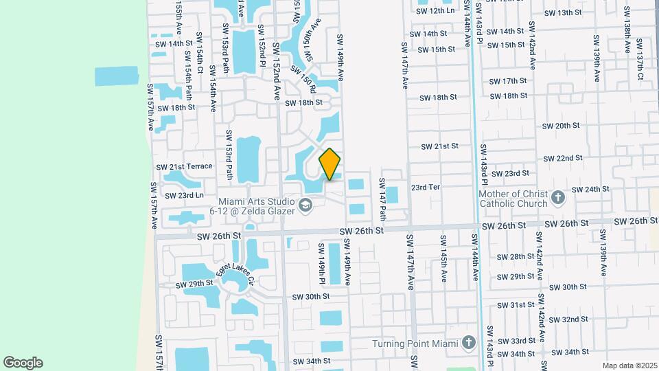 14964 SW 23rd St Map and Location Details