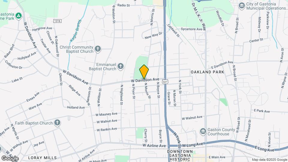 807 N Morris St Map and Location Details