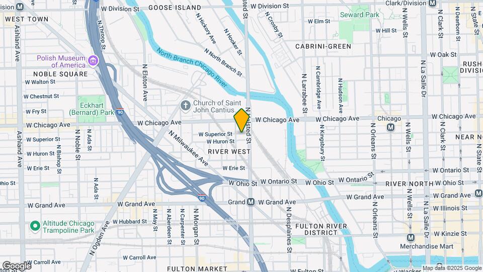 811 W Superior St, Unit 3 Map and Location Details