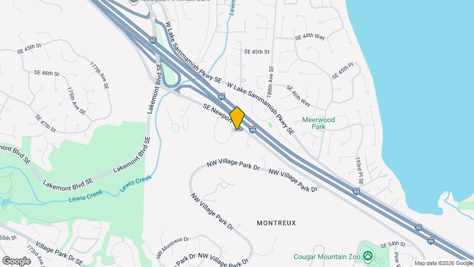 18609 SE Newport Way Map and Location Details