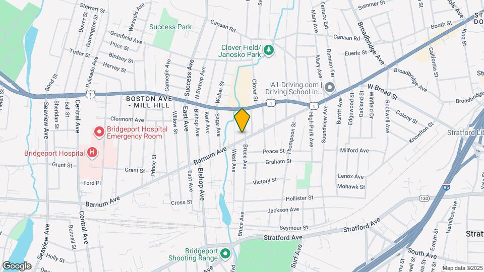 2336-2342 Barnum Ave Map and Location Details