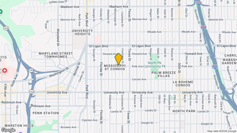 2219 Polk Ave Map and Location Details