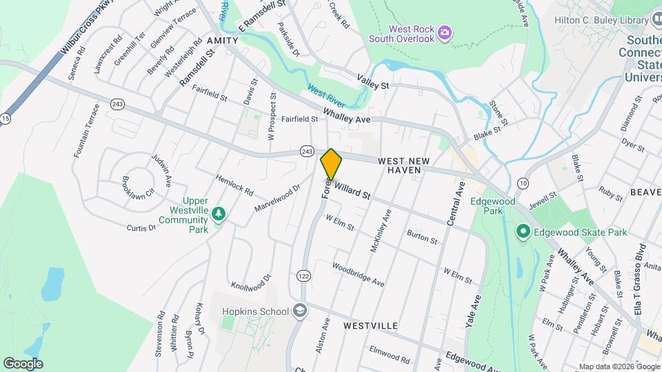 1239 Forest Rd Map and Location Details