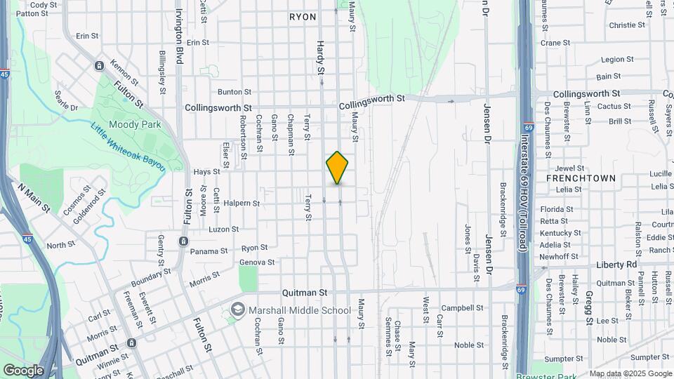 3019 Elysian St Map and Location Details