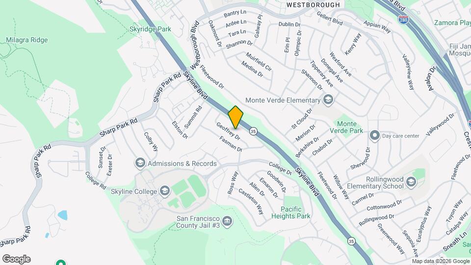 3190 Geoffrey Dr Mapa y Detalles de la Ubicación