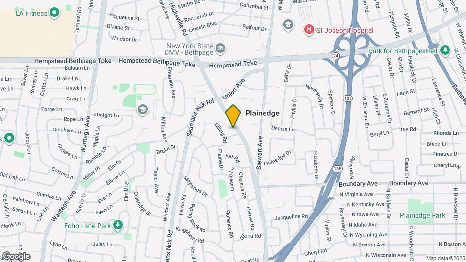 200 Hicksville Rd Map and Location Details