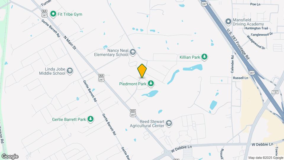1338 Piedmont Dr Map and Location Details