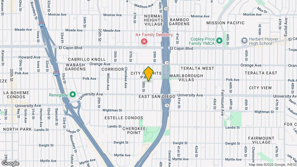 4066-4072 39th St Map and Location Details