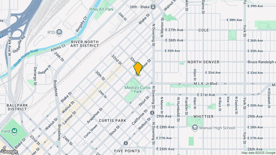 1029 32nd St Map and Location Details