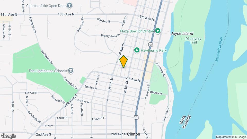 727 Park Pl Mapa y Detalles de la Ubicación