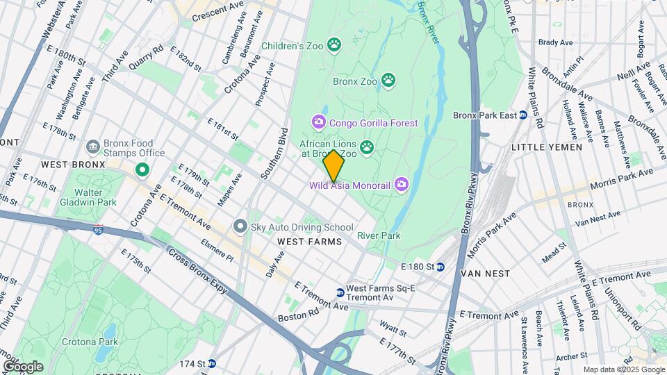 932 Bronx Park S Map and Location Details