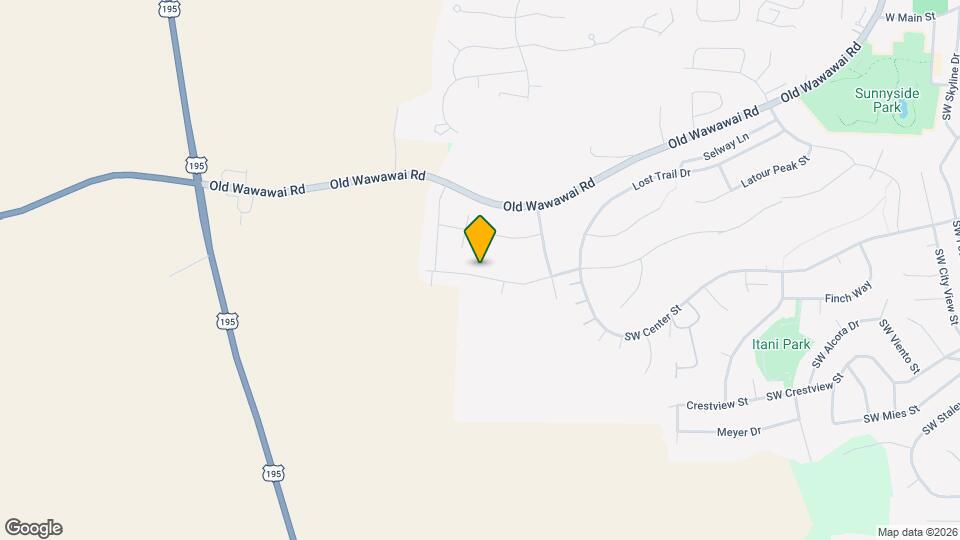 1740 SW Panorama Dr Mapa y Detalles de la Ubicación