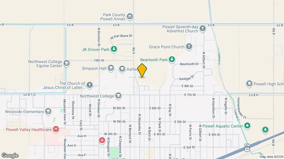Powell Court Apartments Mapa y Detalles de la Ubicación