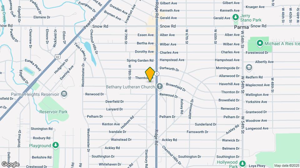 7310 Whittington Dr Map and Location Details