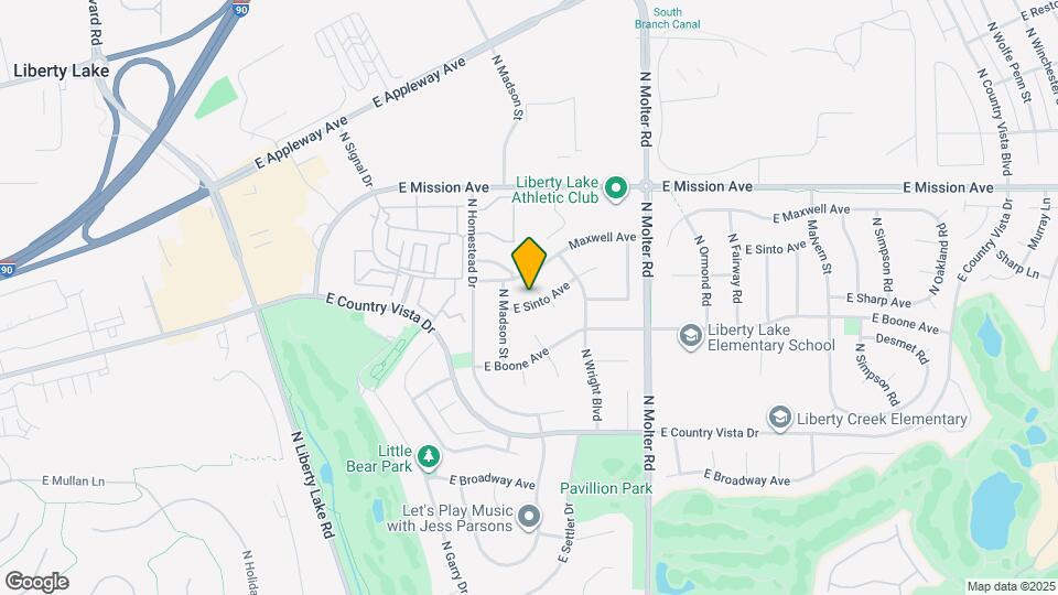 23119 E Sinto Ave Map and Location Details