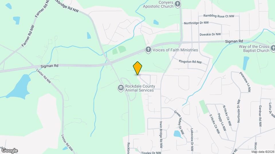 1202 Pinedale Cir NW Map and Location Details