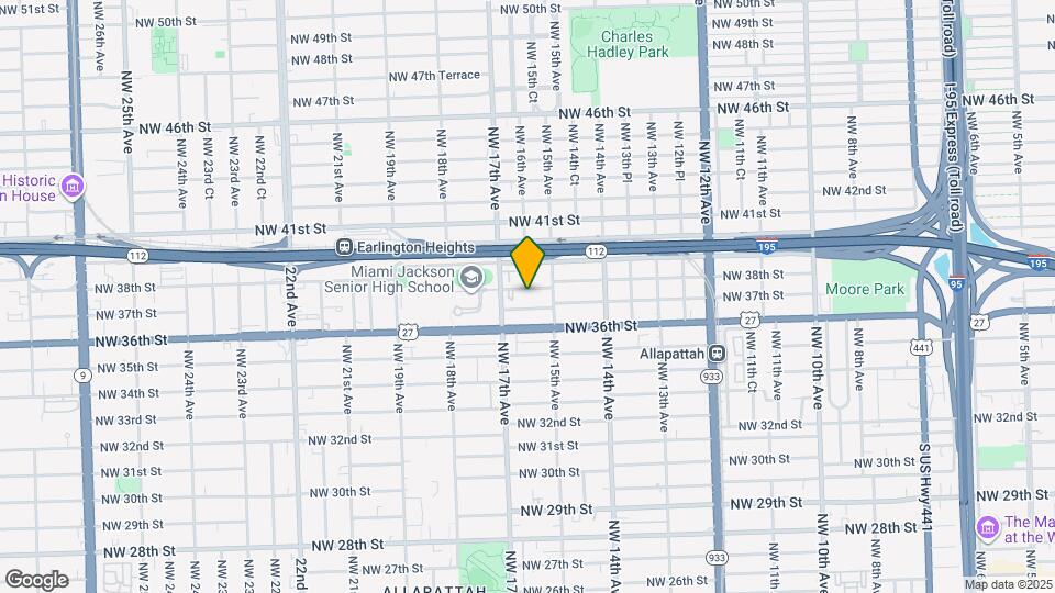 1590 NW 38th St Map and Location Details