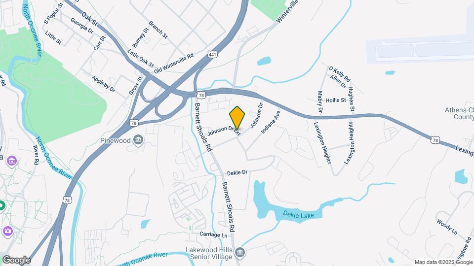 192 Johnson Dr Ext Map and Location Details