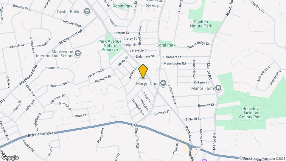 1021 Park Ave, Unit 1 Mapa y Detalles de la Ubicación