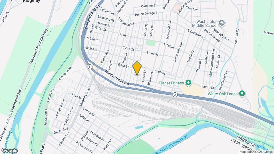 427 South St Map and Location Details