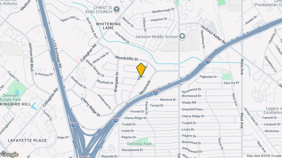 8106 Windlake Dr Map and Location Details