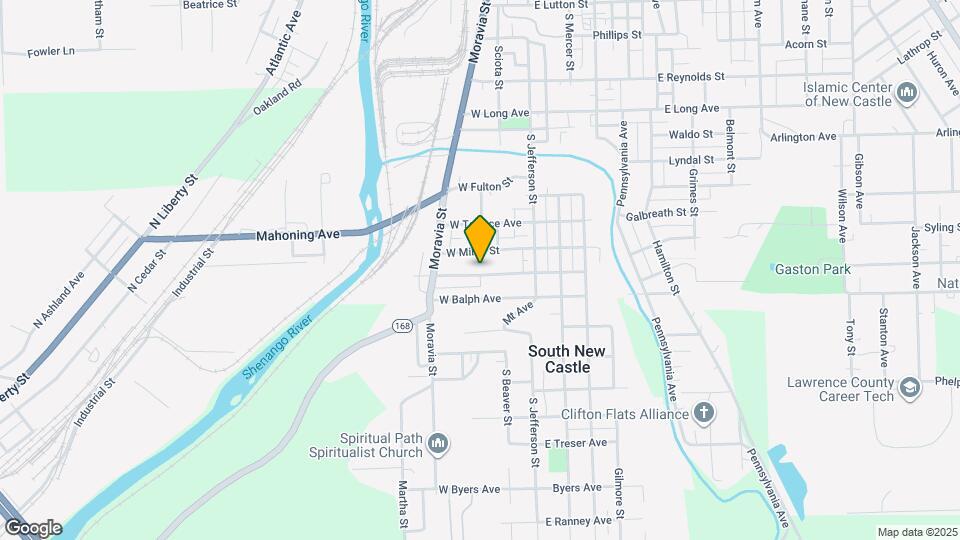 102 W Chartes St Mapa y Detalles de la Ubicación