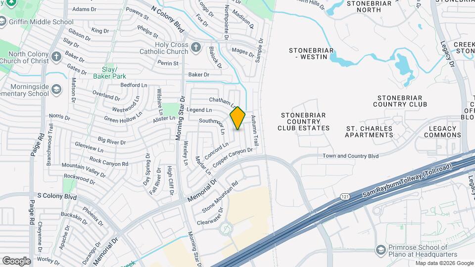 5924 Legend Ln Map and Location Details