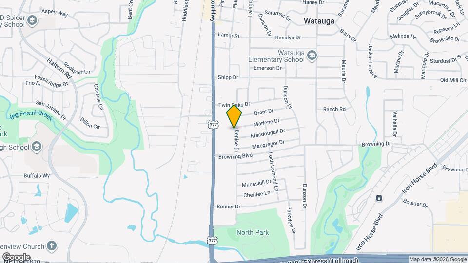 5701 Denise Dr Map and Location Details