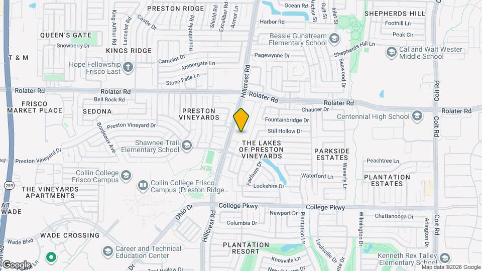 11063 Paisano Dr Map and Location Details