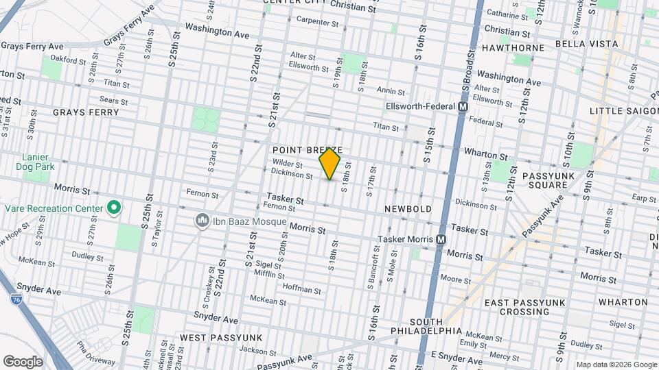 1509 Dorrance St Map and Location Details