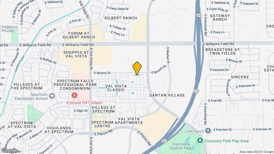 2629 S Equestrian Dr Map and Location Details