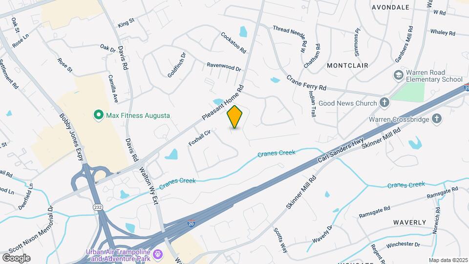 2930 Running Creek Ln Map and Location Details