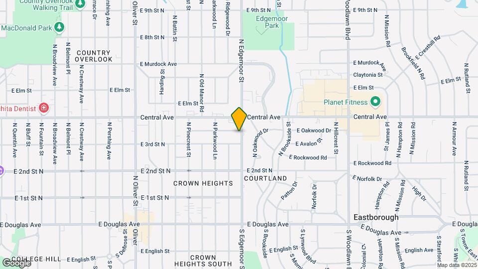 Edgemoor Townhomes Map and Location Details