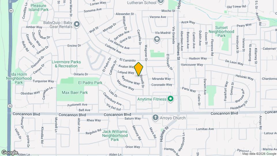 1364 Fairview Ct Map and Location Details