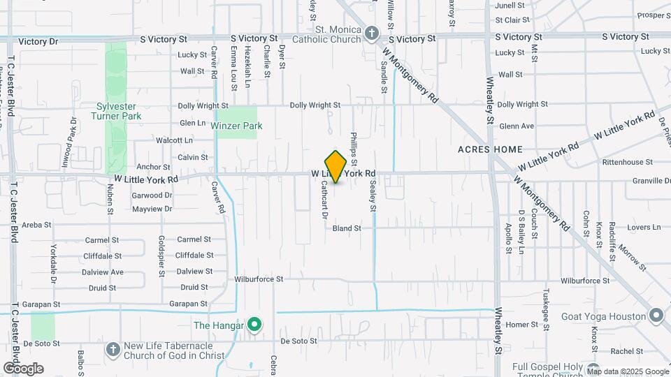 1825 W Little York Rd Map and Location Details