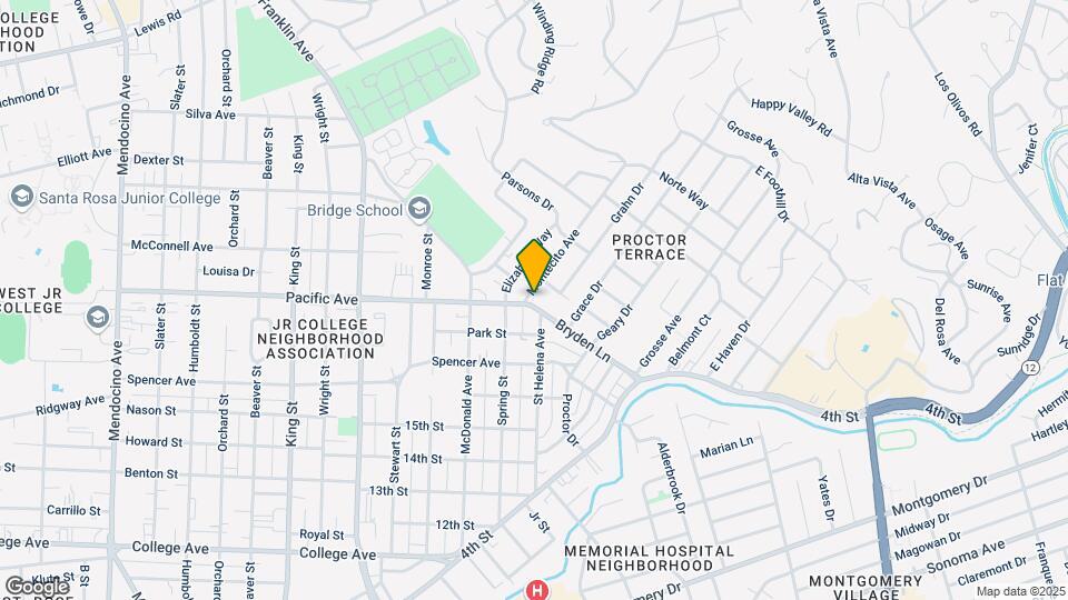 1900 Montecito Ave Map and Location Details