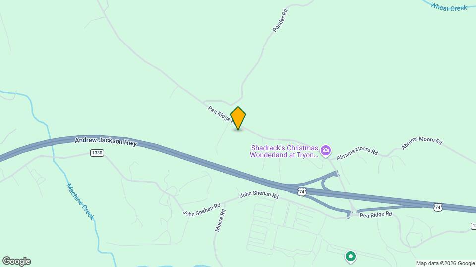 3182 Pea Ridge Rd Map and Location Details