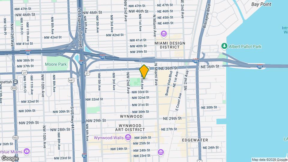 3425 NW 1st Ave-Unit -3425 Map and Location Details